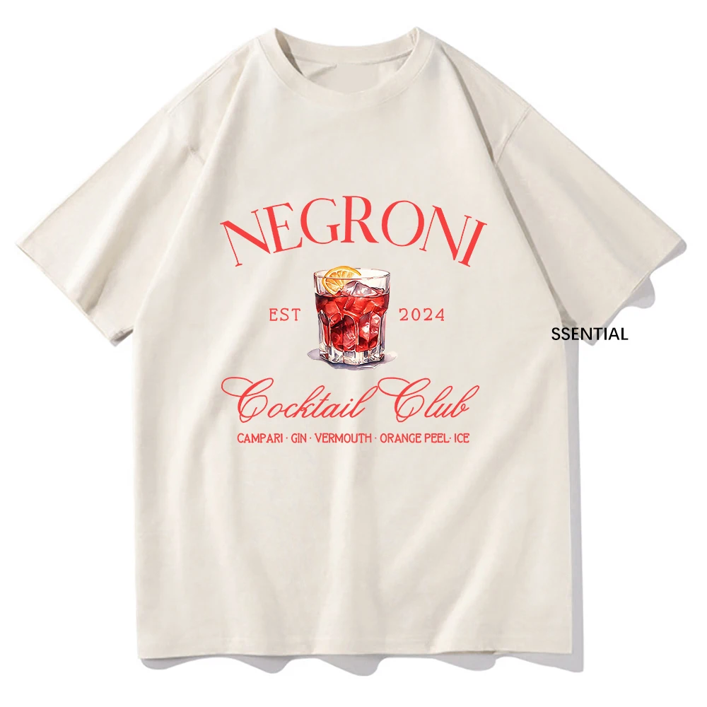 Street Fashion Harajuku - Negroni 남녀공용 소셜 클럽 티셔츠, 패션