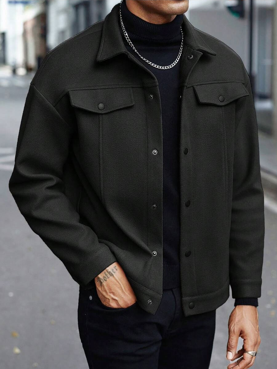 Street Fashion Men 2025 - 2025 가을/겨울 신상 유럽 남성 재킷