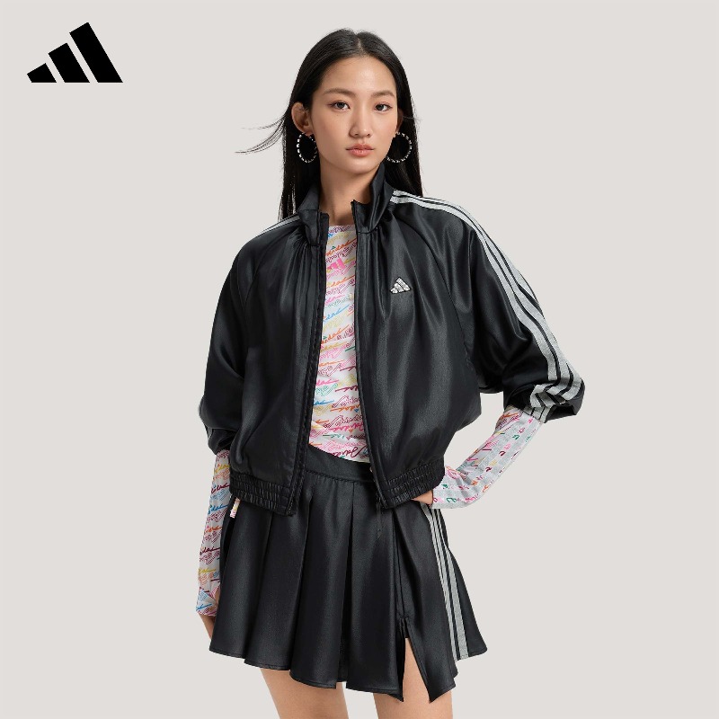 Street Fashion Adidas - 아디다스 우븐 비대칭 지퍼 재킷 스프링