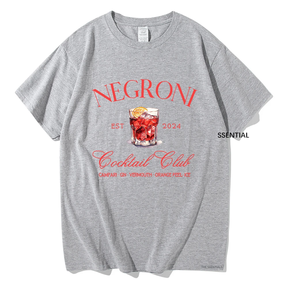 Negroni 남녀공용 소셜 클럽 티셔츠, 패션 의류, - Street Fashion Harajuku 리뷰 및 가격