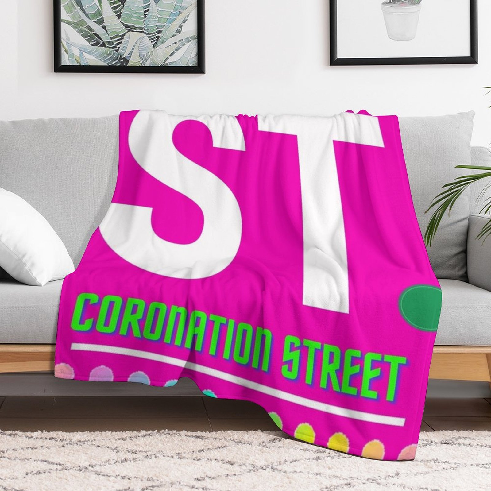 코로네이션 스트리트 컬러풀하고 패셔너블한 로고 디자인의 - Street Fashion Logo Design 리뷰 및 가격