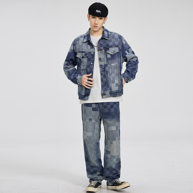 남성 스트리트웨어 패션 루즈핏 캐주얼 플래드 데님 카고 - Street Fashion Jeans Men 리뷰 및 가격