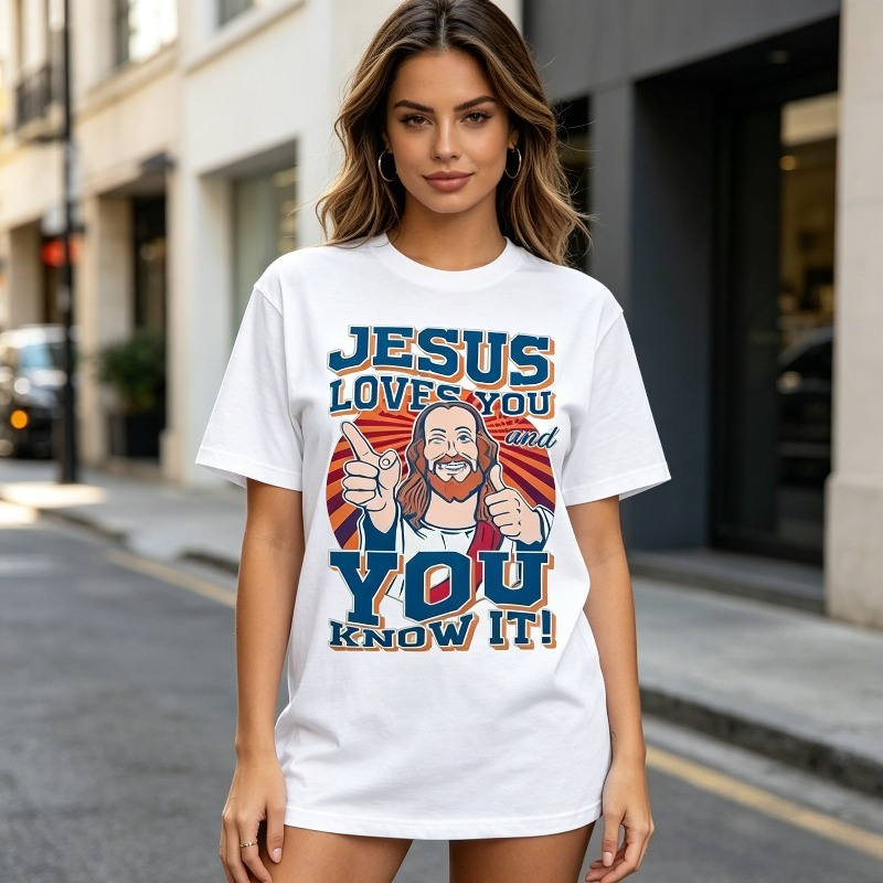 기독교 신앙 테마 티셔츠 재미있는 예수 인용문 프린트  - Street Style Fashion Quotes 리뷰 및 가격