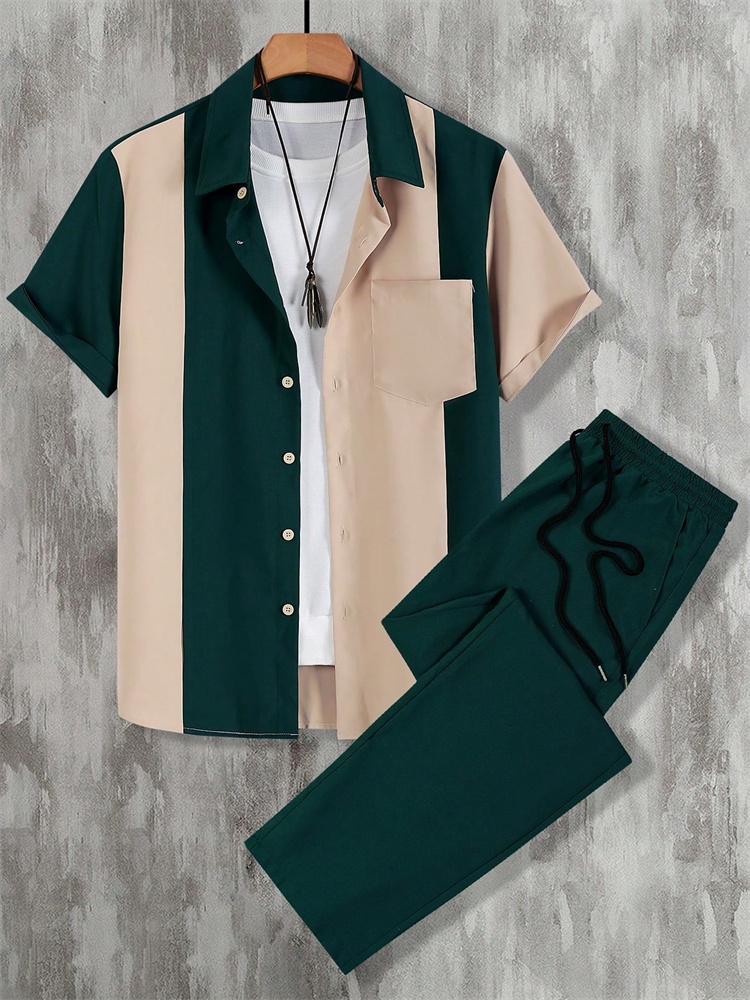 2025 가을 간단한 줄무늬 3D 인쇄 남성 가을 셔츠 - Street Fashion Men 2025 리뷰 및 가격