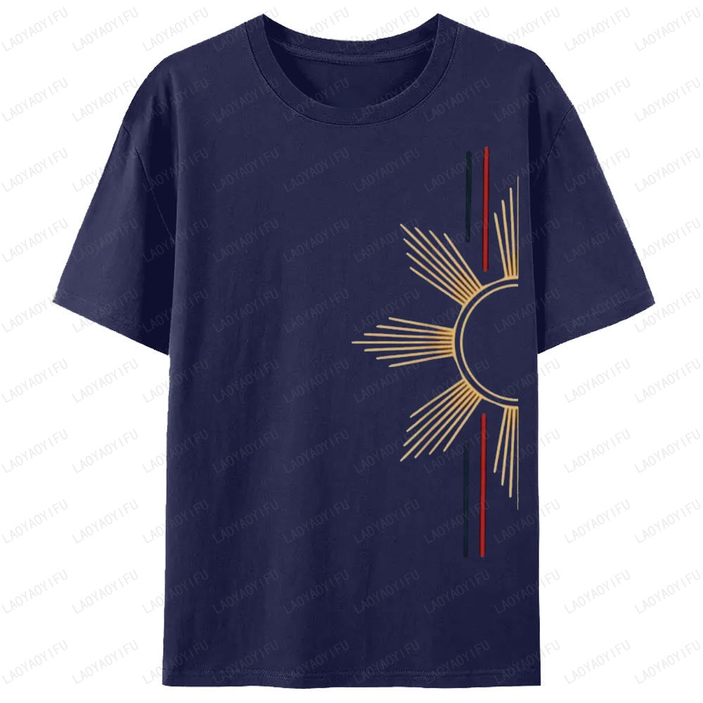 미니멀리스트 필리핀 태양 티셔츠 필리핀 그래픽 간단한  - Street Fashion Philippines 리뷰 및 가격