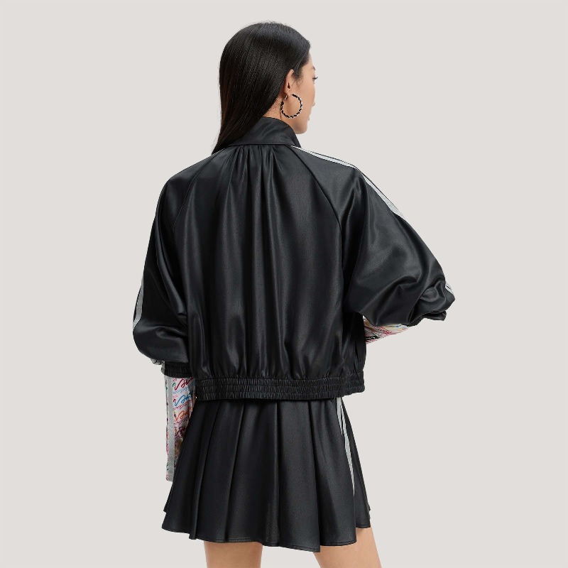 아디다스 우븐 비대칭 지퍼 재킷 스프링 하이 스트리트  - Street Fashion Adidas 리뷰 및 가격