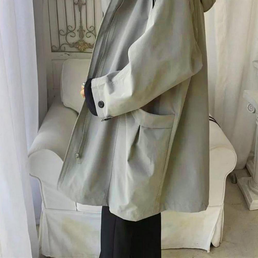 2025 봄 가을 윈드브레이커 패션 남성 중간 길이 캐 - Street Fashion Men 2025 리뷰 및 가격