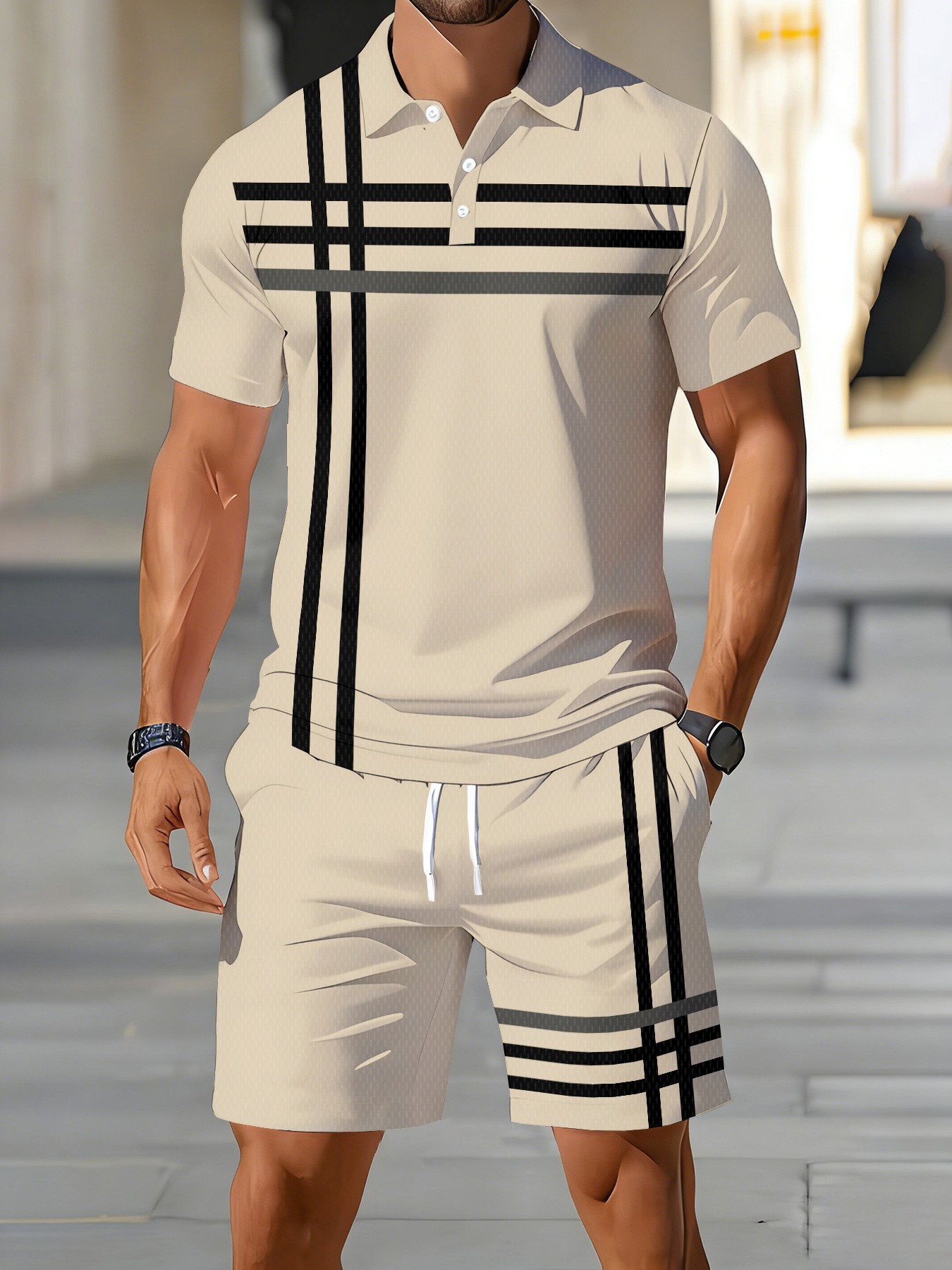 2026년 여름 미국 남성용 폴로 셔츠 세트, 스트리트 - Street Fashion Summer 2026 리뷰 및 가격