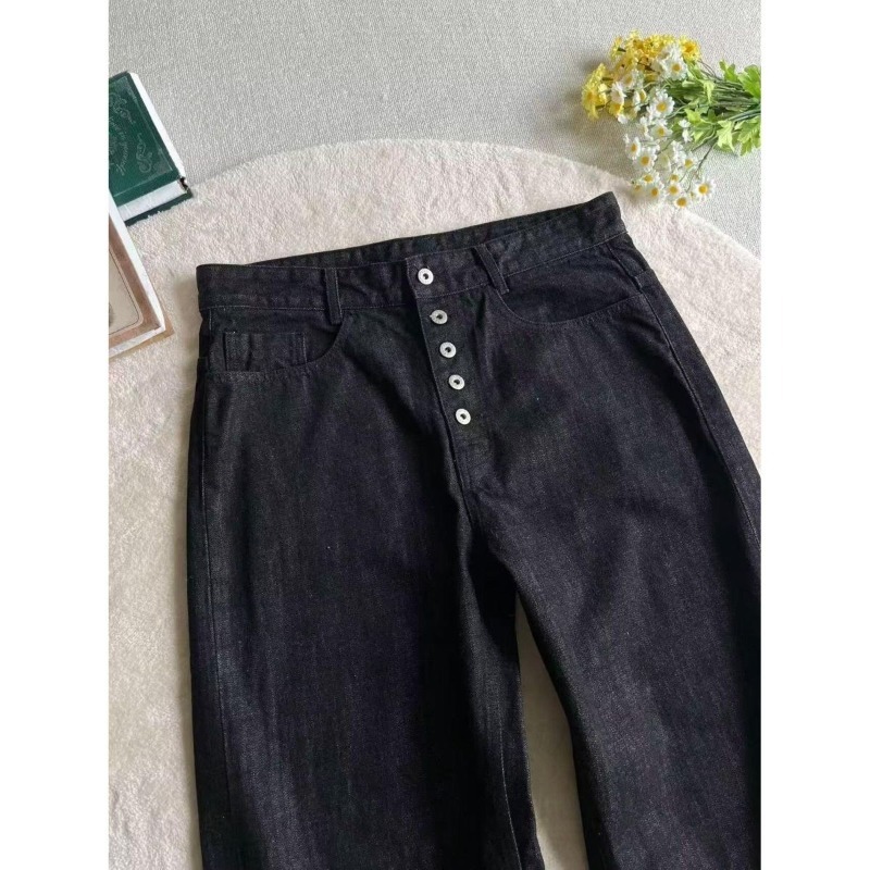남성용 하라주쿠 여름 레터 프린트 데님 팬츠 힙합 하이 - Street Fashion Jeans Men 리뷰 및 가격