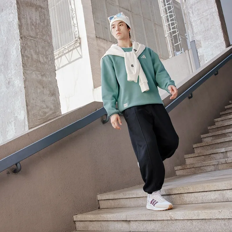아디다스 오버사이즈 셰르파 후디 포그 다이 무드 톤 따 - Street Fashion Adidas 리뷰 및 가격