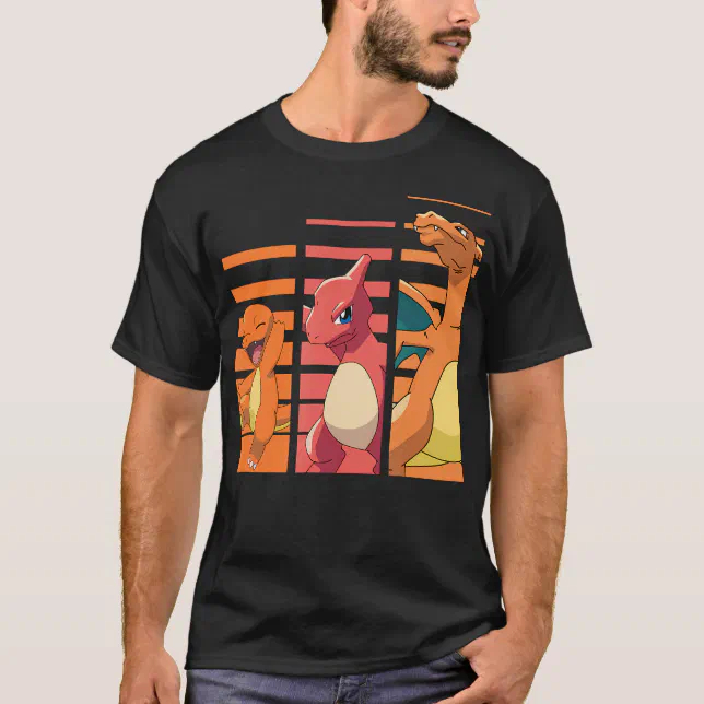 포켓몬 Charmander Evolutions 프린트  - Street Fashion Evolution 리뷰 및 가격